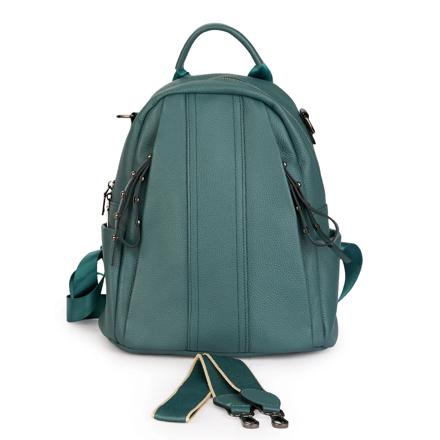 Rucsac din piele naturala bleu 21345