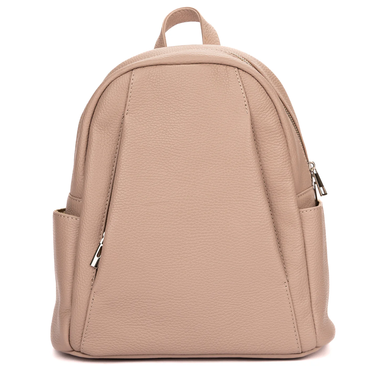 Rucsac elegant dama din piele naturala bej 11354