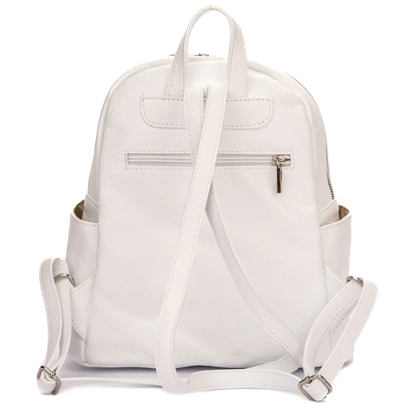 Rucsac elegant dama din piele naturala bleumarin 11047 - Image 6