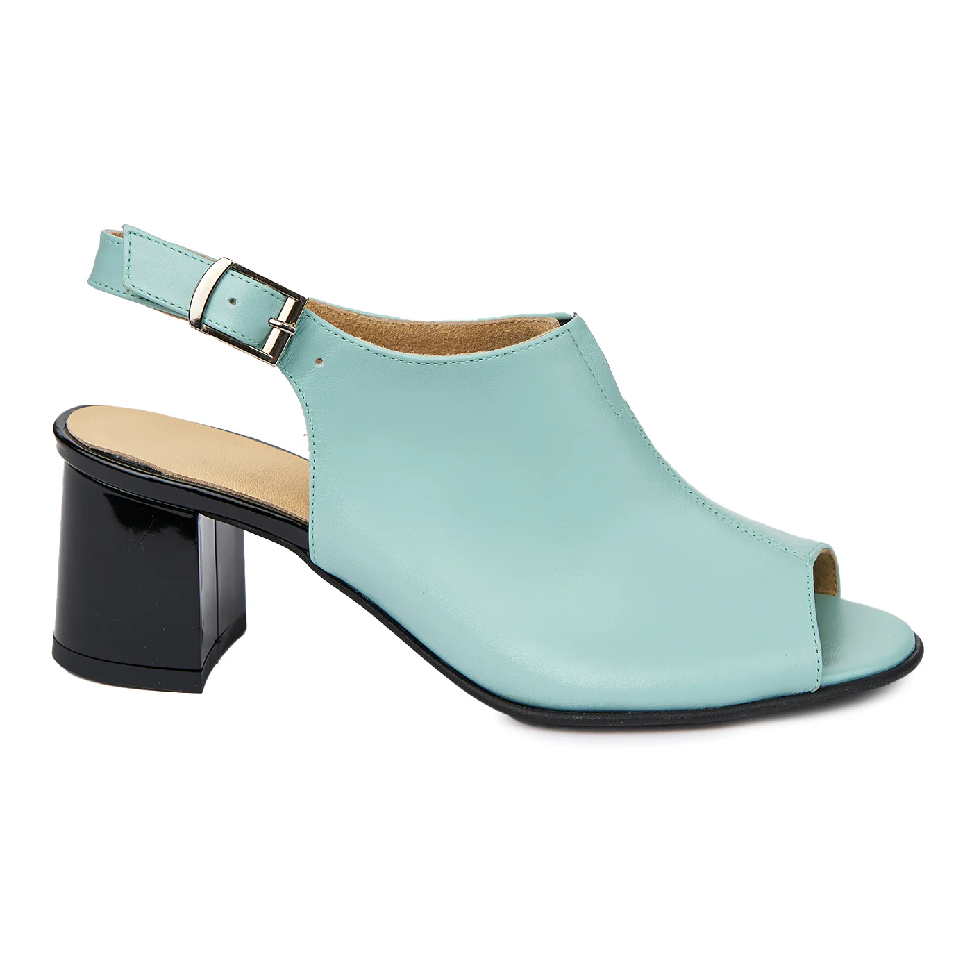 Sandale dama din piele naturala blue 5569