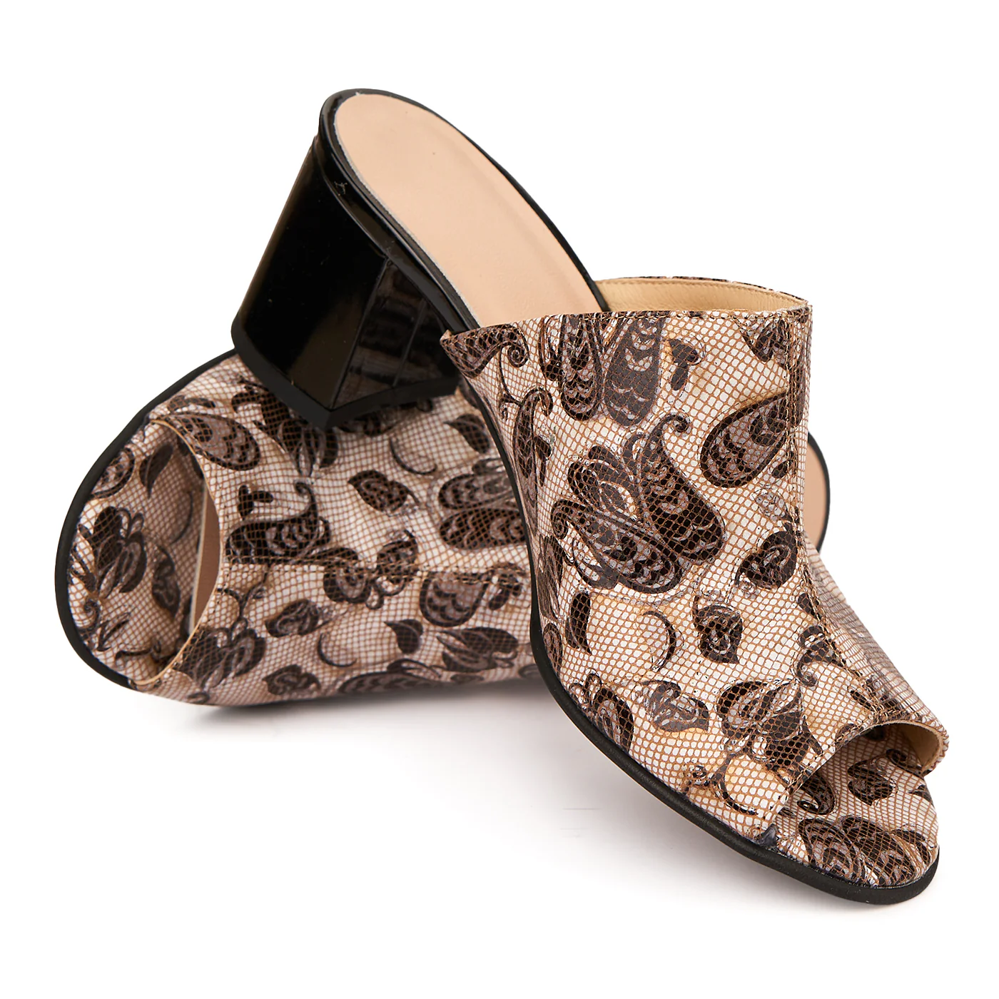 Saboti dama eleganti din piele naturala 5516 - Image 4