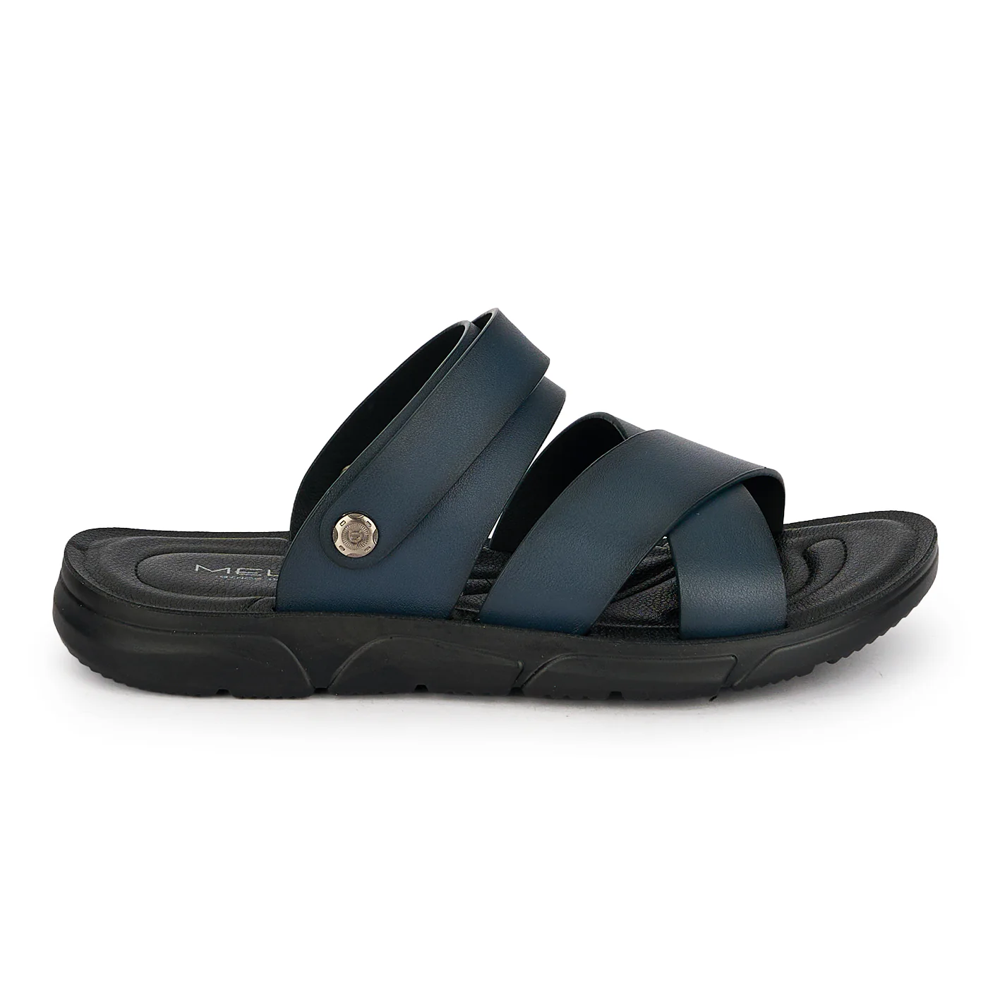 Sandale barbati din piele naturala bleumarin 20168 - Image 2