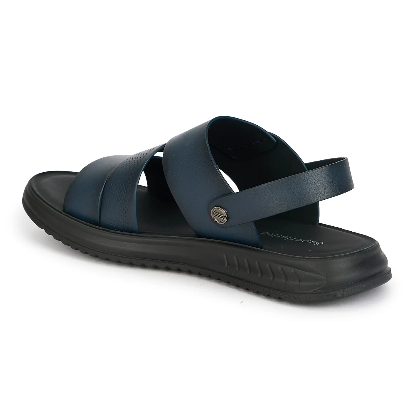 Sandale barbati din piele naturala bleumarin 20172 - Image 3