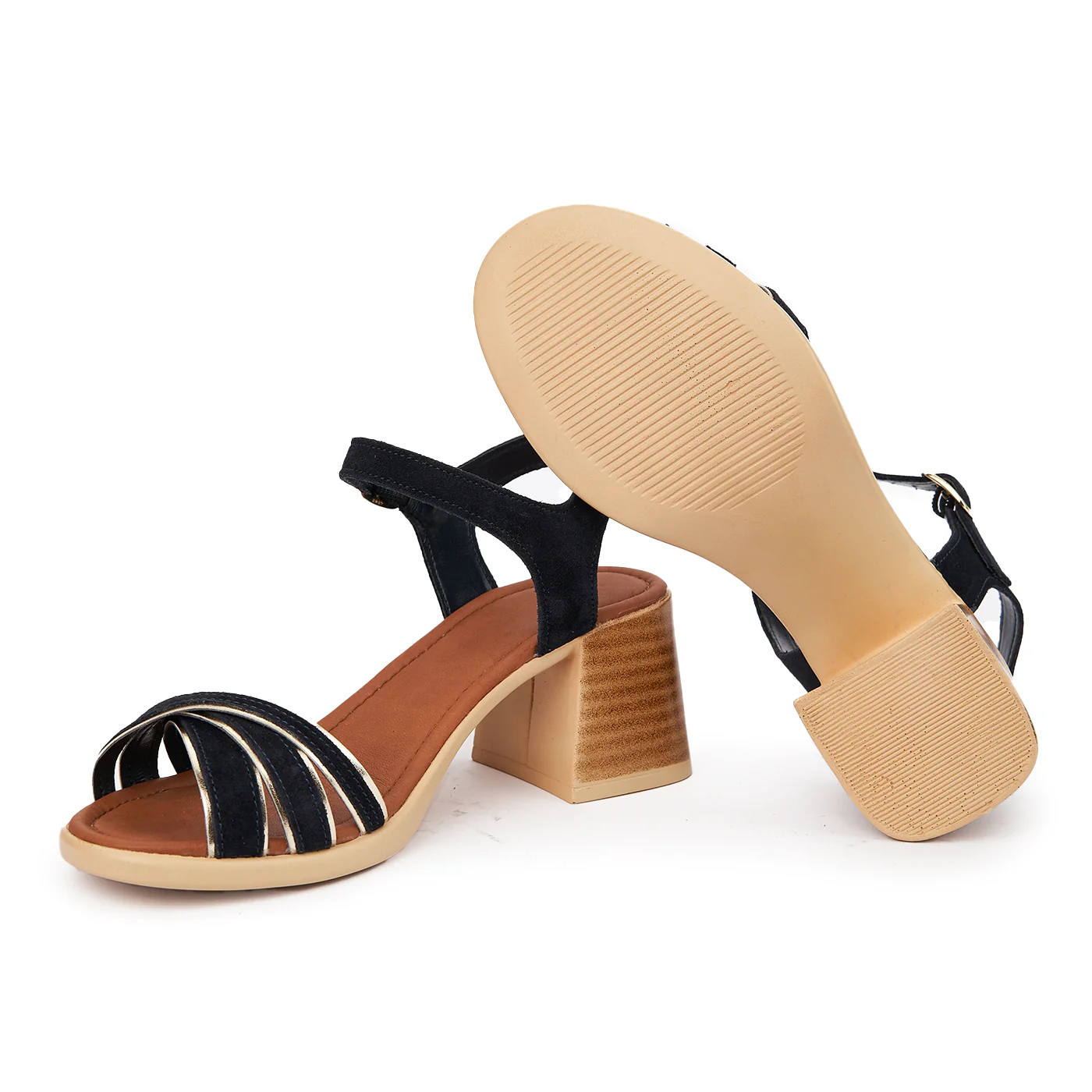 Sandale dama cu platforma din piele naturala 5564 - Image 3