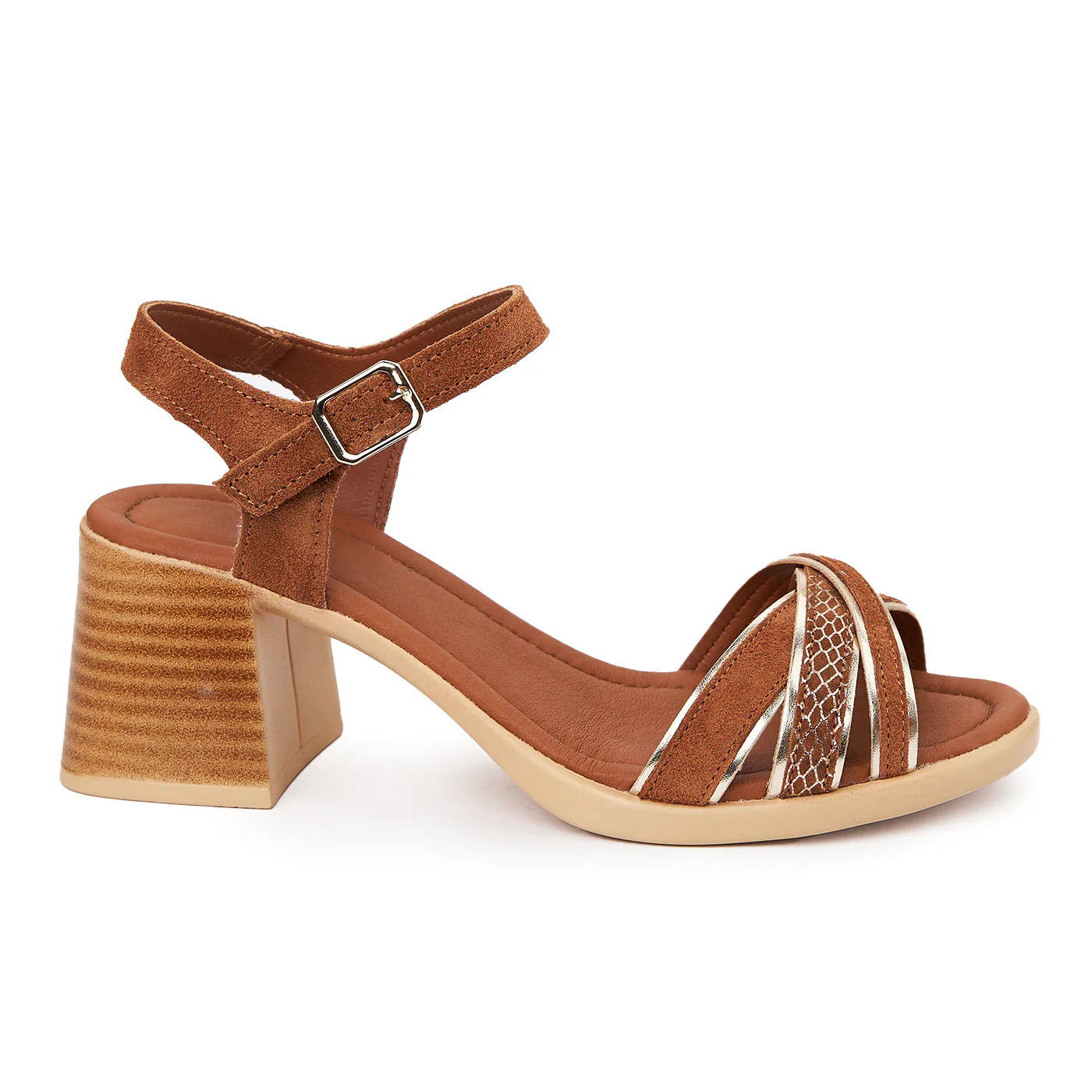 Sandale dama cu platforma din piele naturala 5567