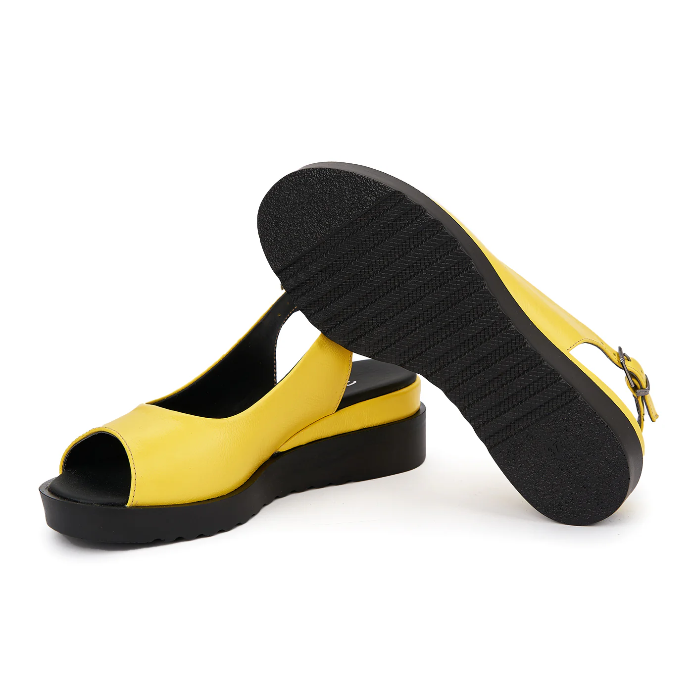 Sandale dama din piele naturala cu platforma 2336 - Image 4