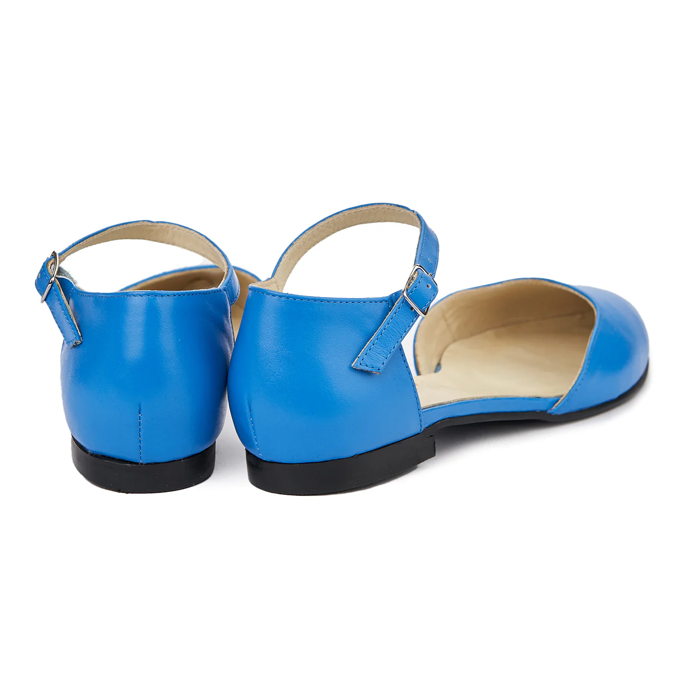 Sandale dama din piele naturala cu toc mic 5395 - Image 2