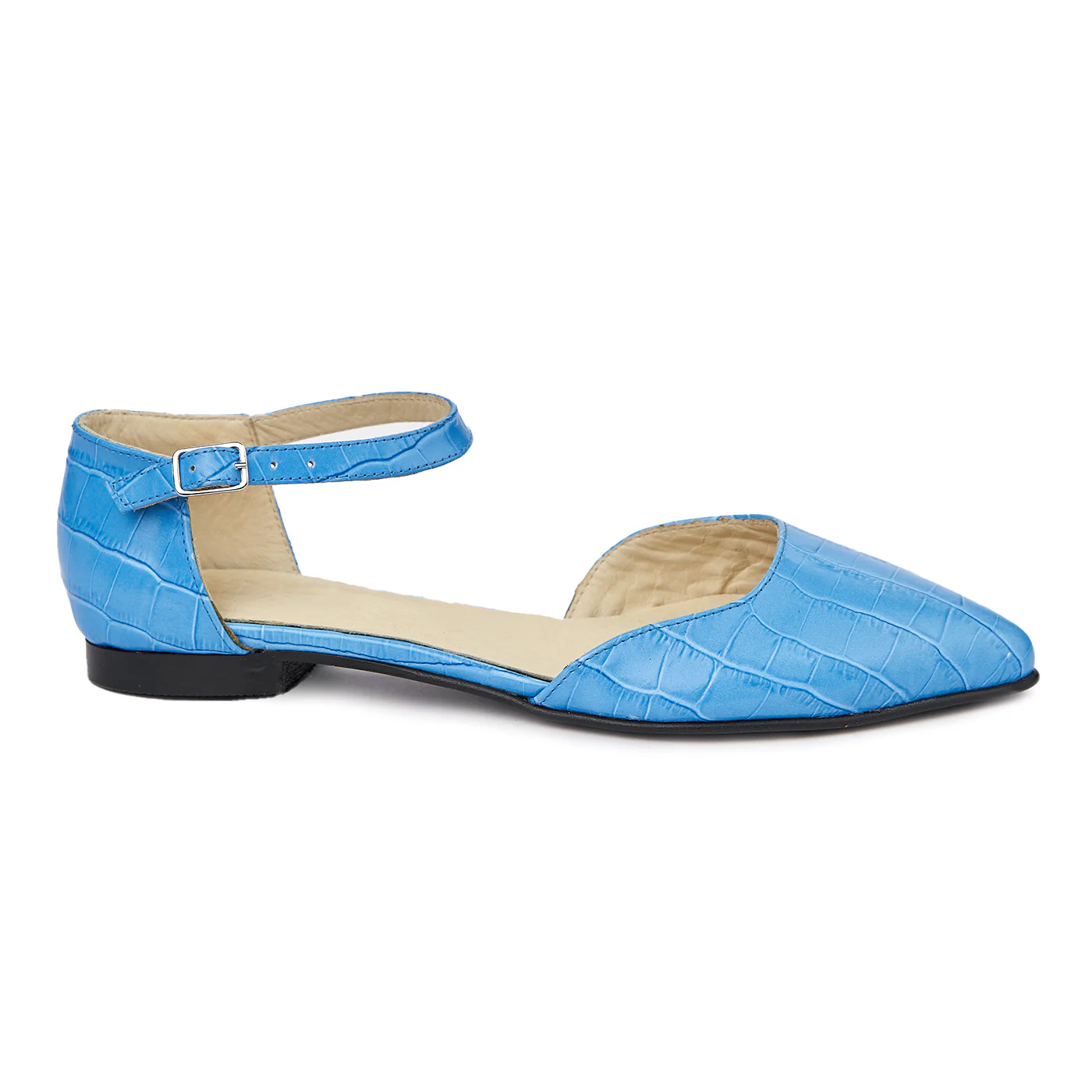 Sandale dama din piele naturala cu toc mic 5396