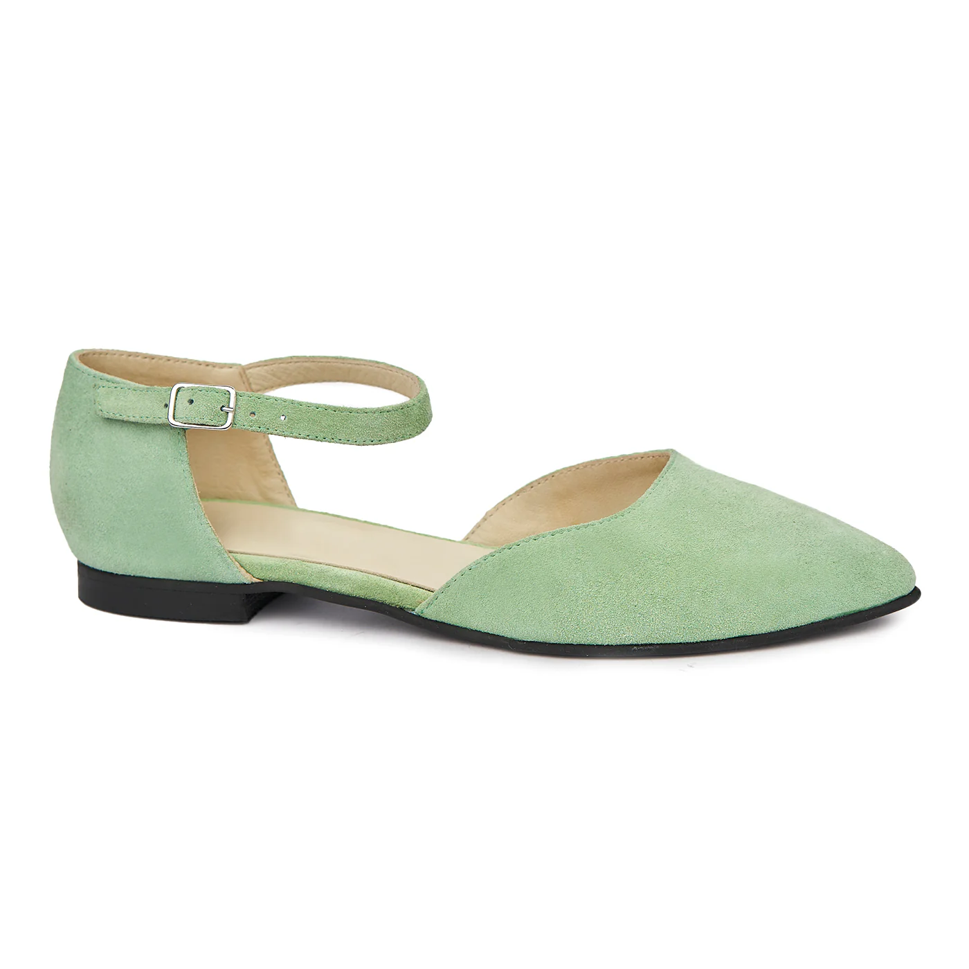 Sandale dama din piele naturala cu toc mic 5401
