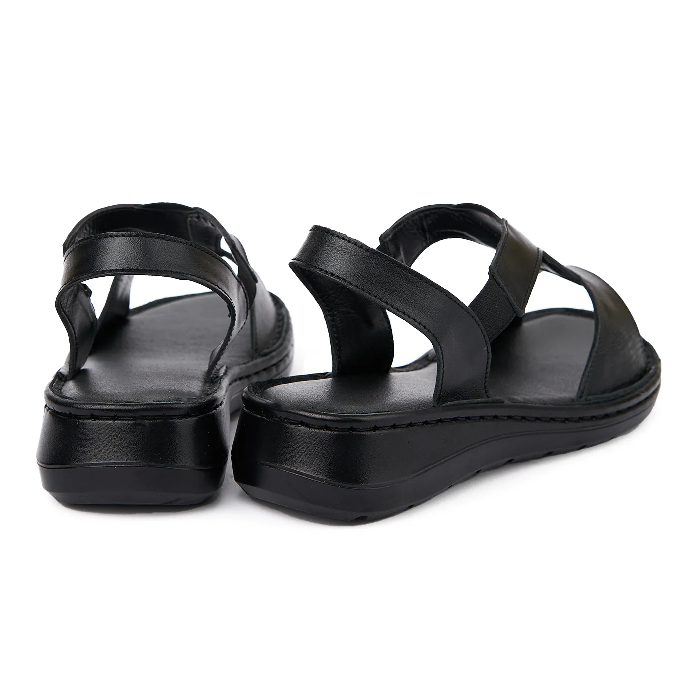 Sandale dama din piele naturala fara toc 2433 - Image 2