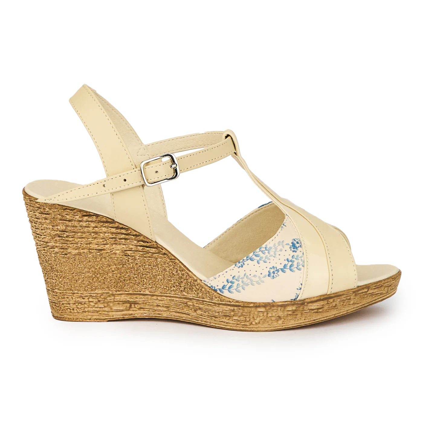 Sandale dama din piele naturala multicolor cu platforma 8 cm 15294