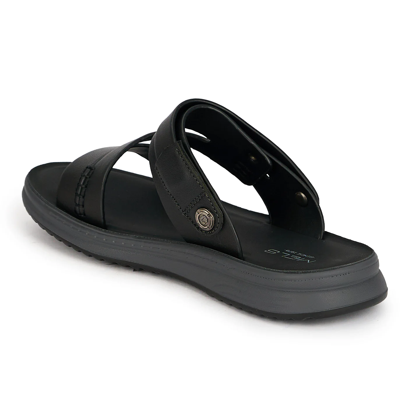 Sandale dama din piele naturala neagra 19753 - Image 3