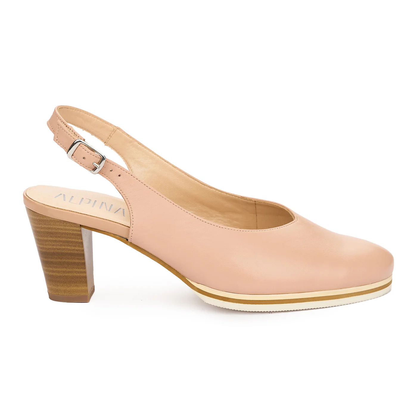 Sandale dama din piele naturala roz 13039