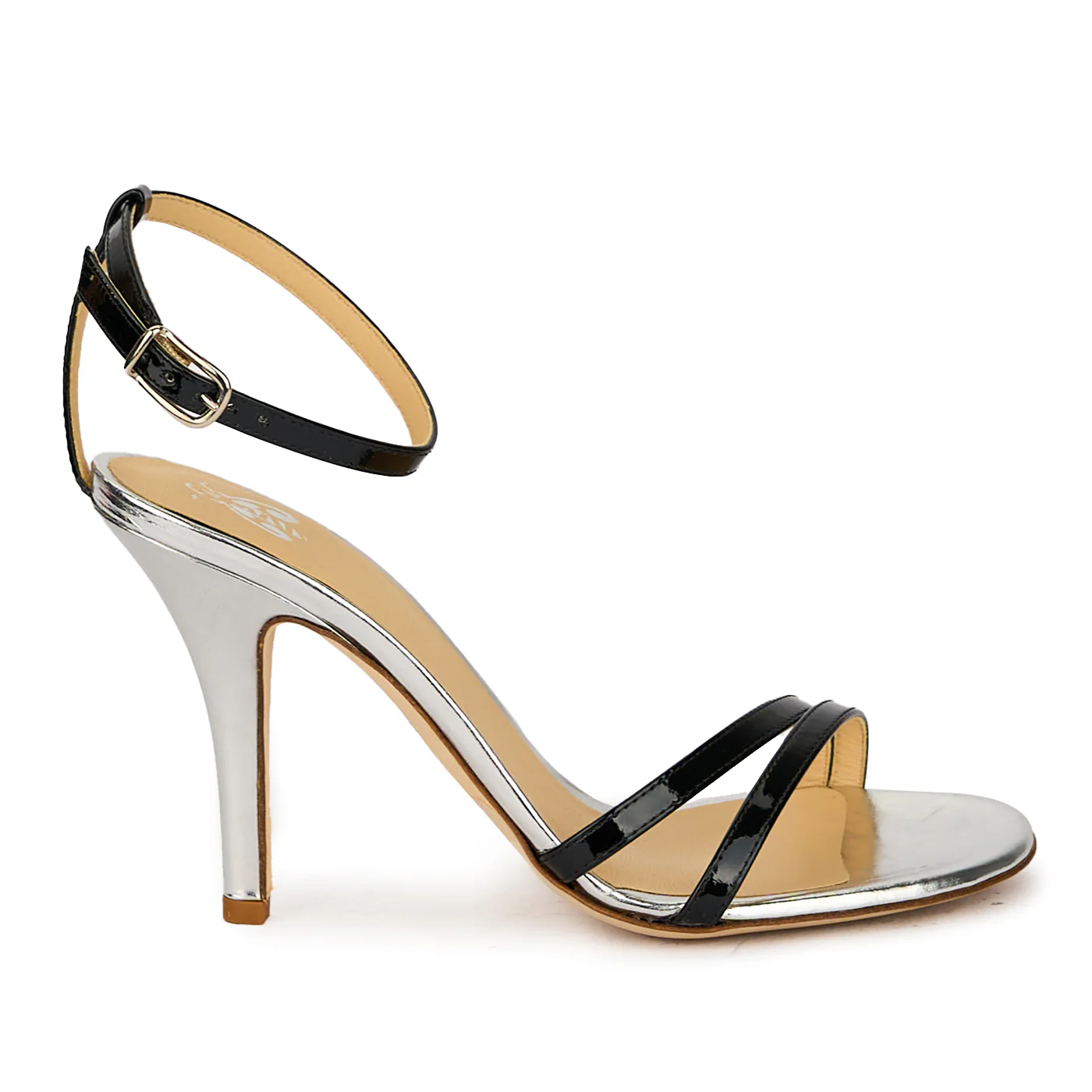 Sandale dama elegante din piele naturala cu toc subtire 10 cm 17665