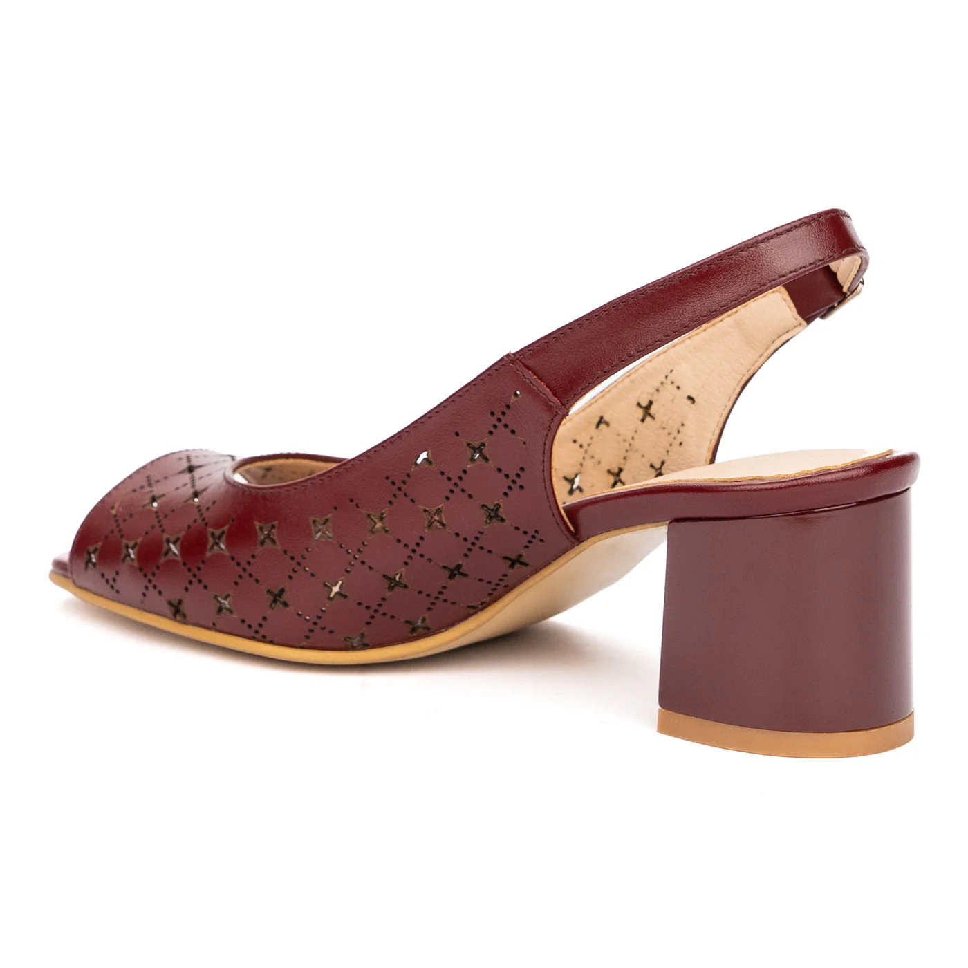 Sandale elegante dama din piele naturala 8716 - Image 3