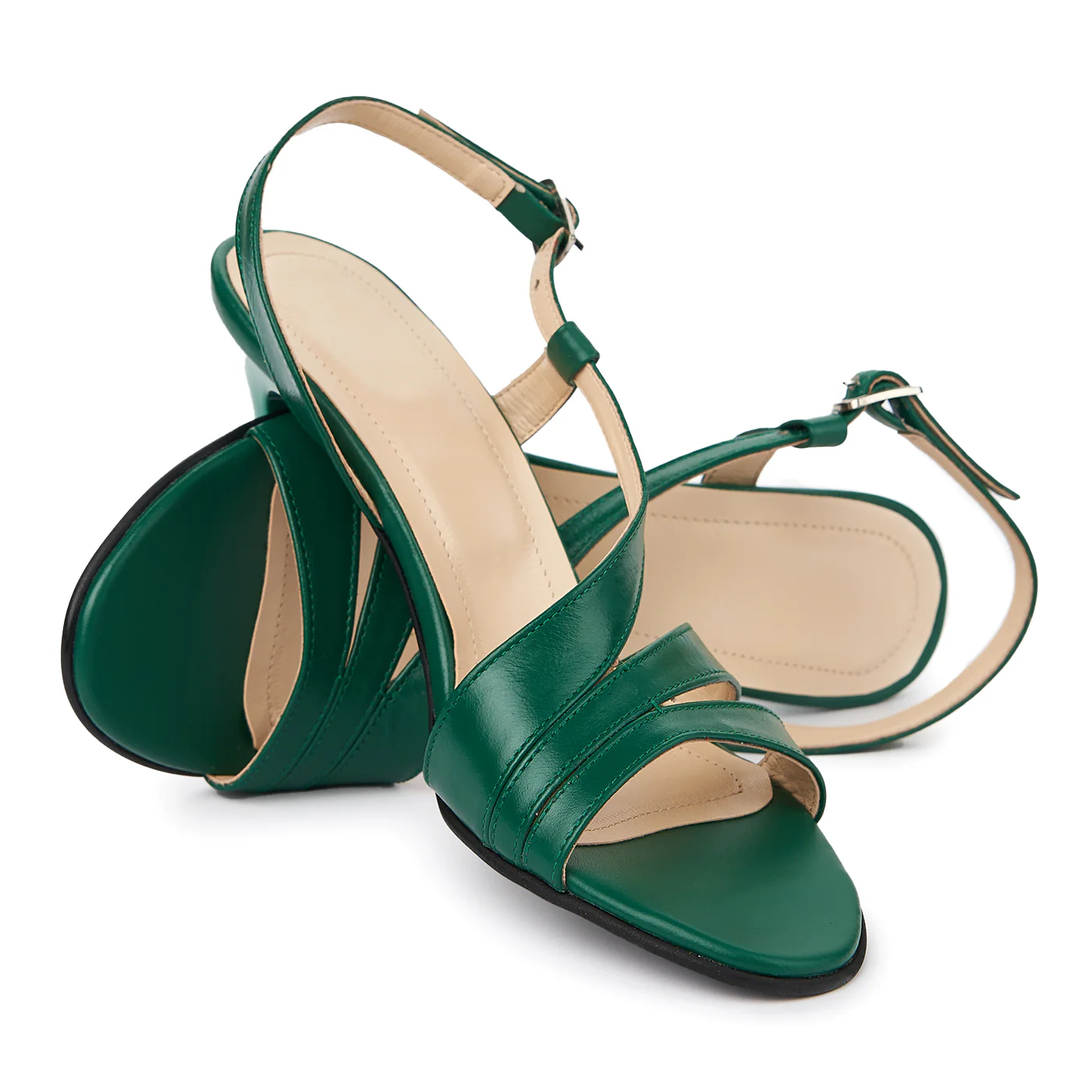Sandale elegante din piele naturala 5598 - Image 4