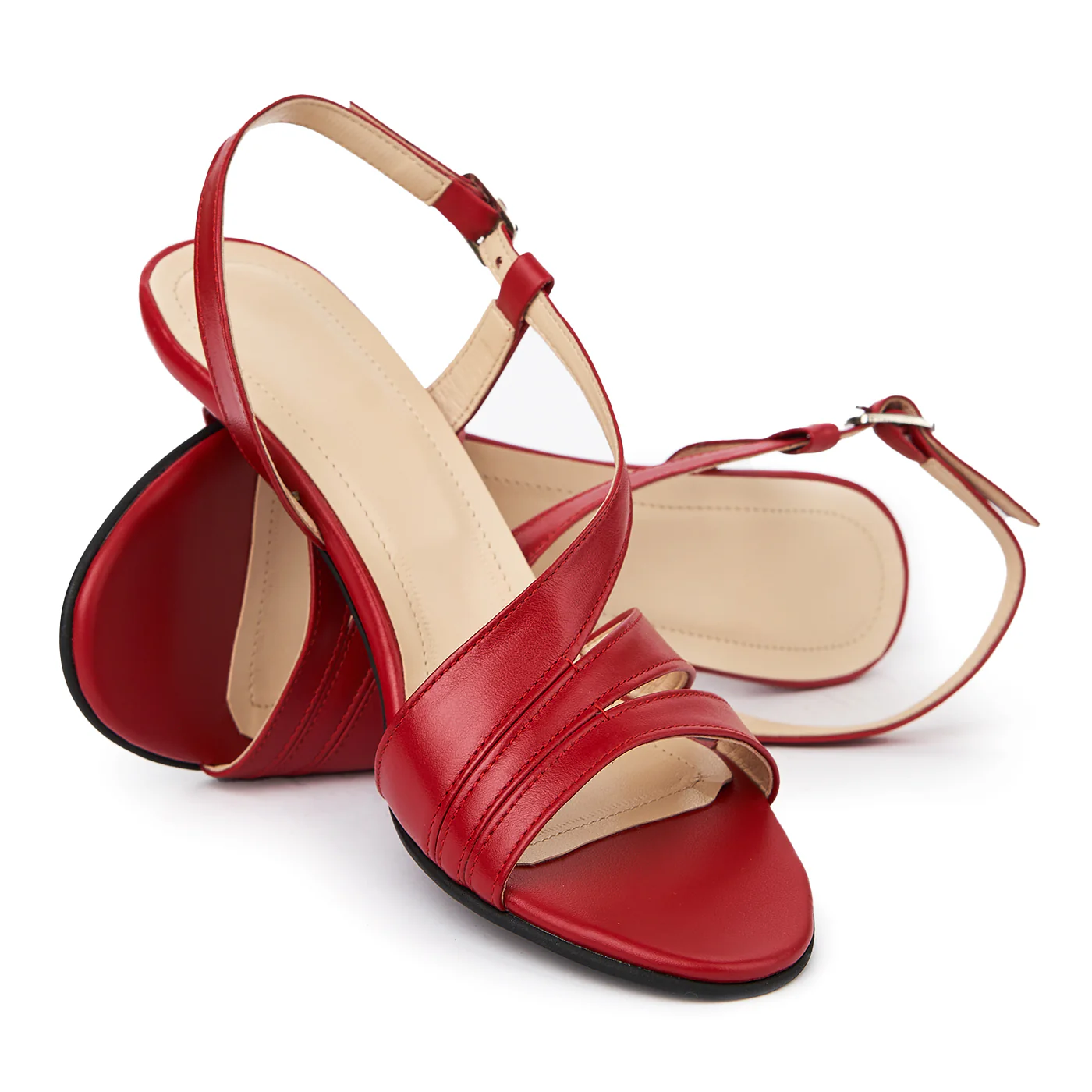 Sandale elegante din piele naturala 5599 - Image 4