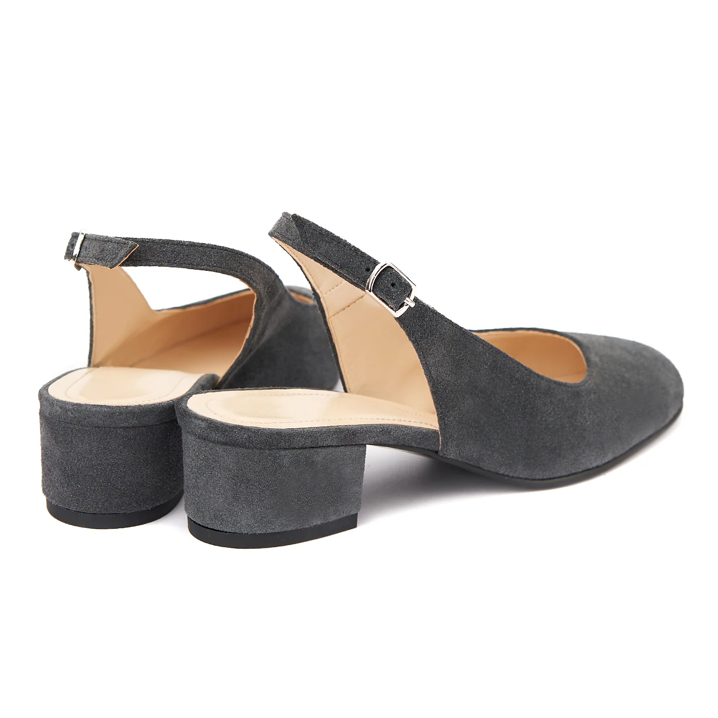Sandale elegante din piele naturala cu toc mic 5261 - Image 2