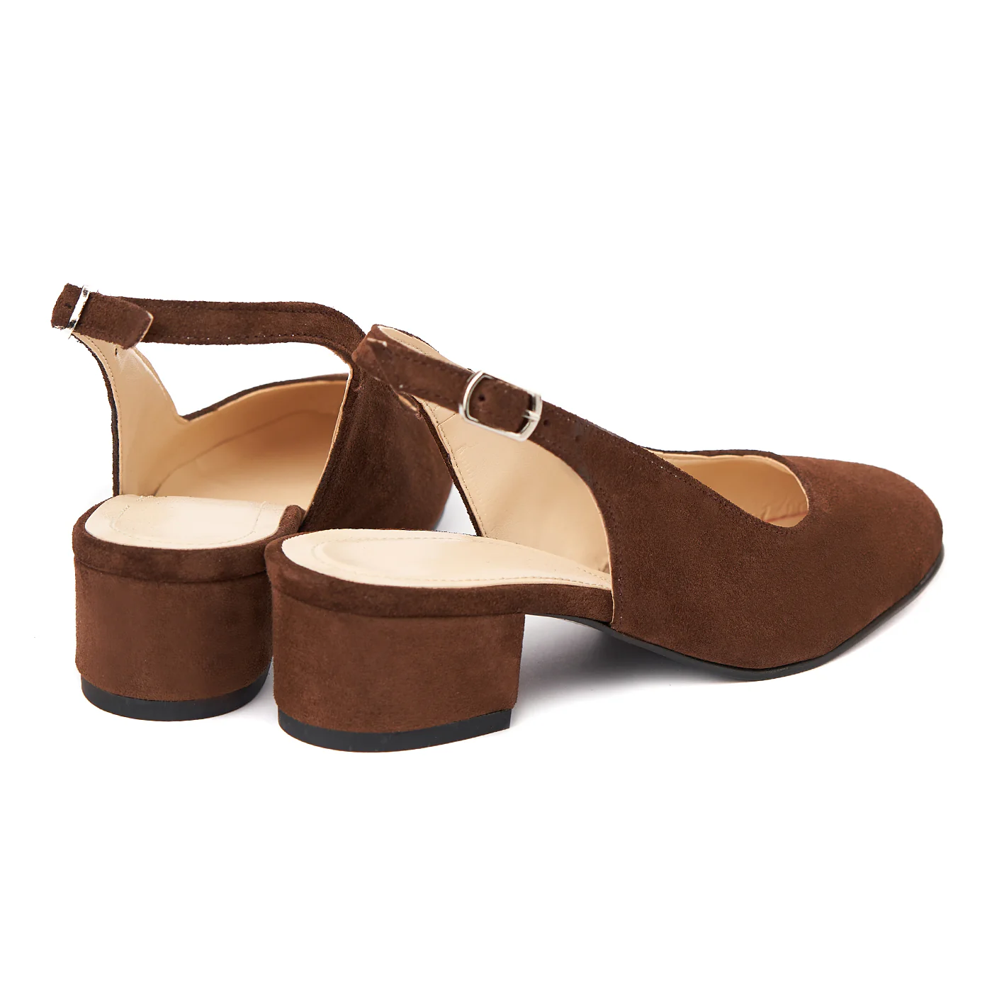 Sandale elegante din piele naturala cu toc mic 5265 - Image 2