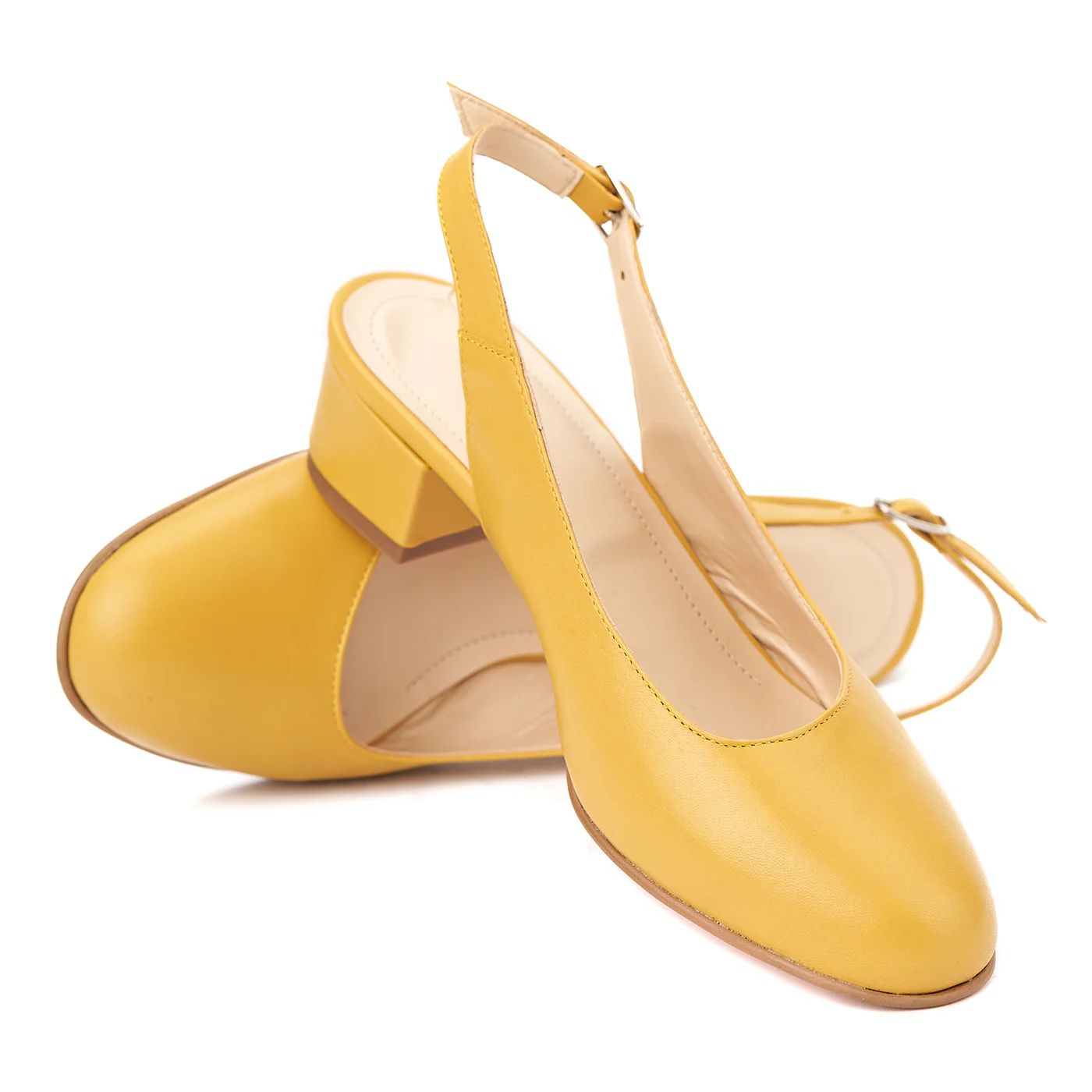 Sandale elegante din piele naturala cu toc mic 5266 - Image 4